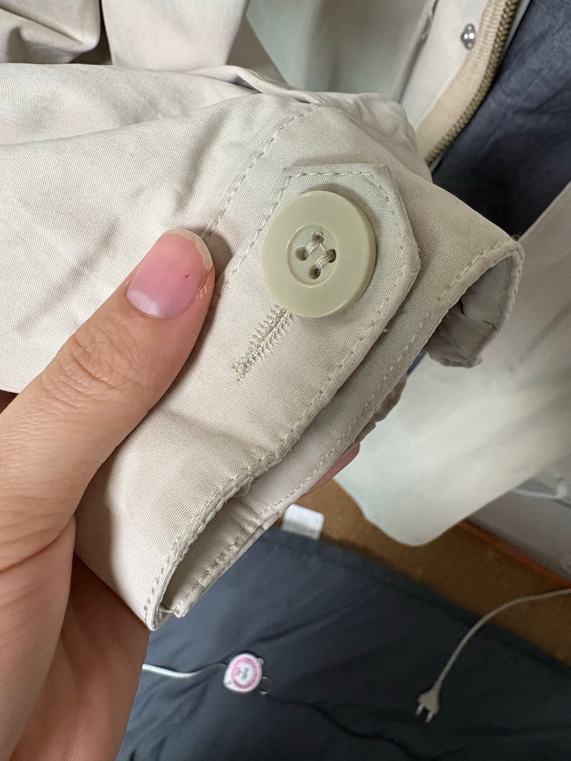 프리즘웍스 m-65 피쉬테일 후드 자켓 (라이트베이지) 상품이미지10