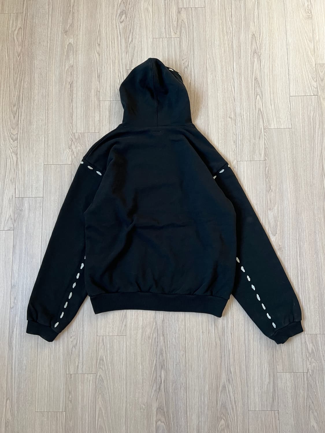 Kapital 플리스 마리오네트 후드 스웨트셔츠 블랙 상품이미지4