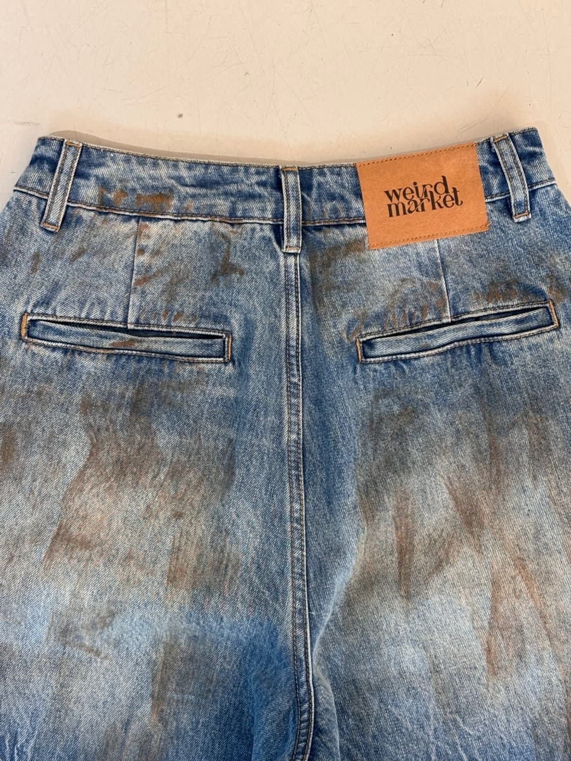 (New)Weird Market Denim Pants 상품이미지6