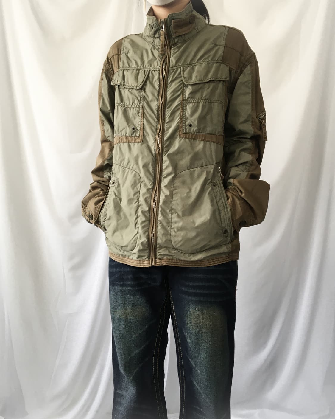 Avirex high neck jacket 상품이미지1