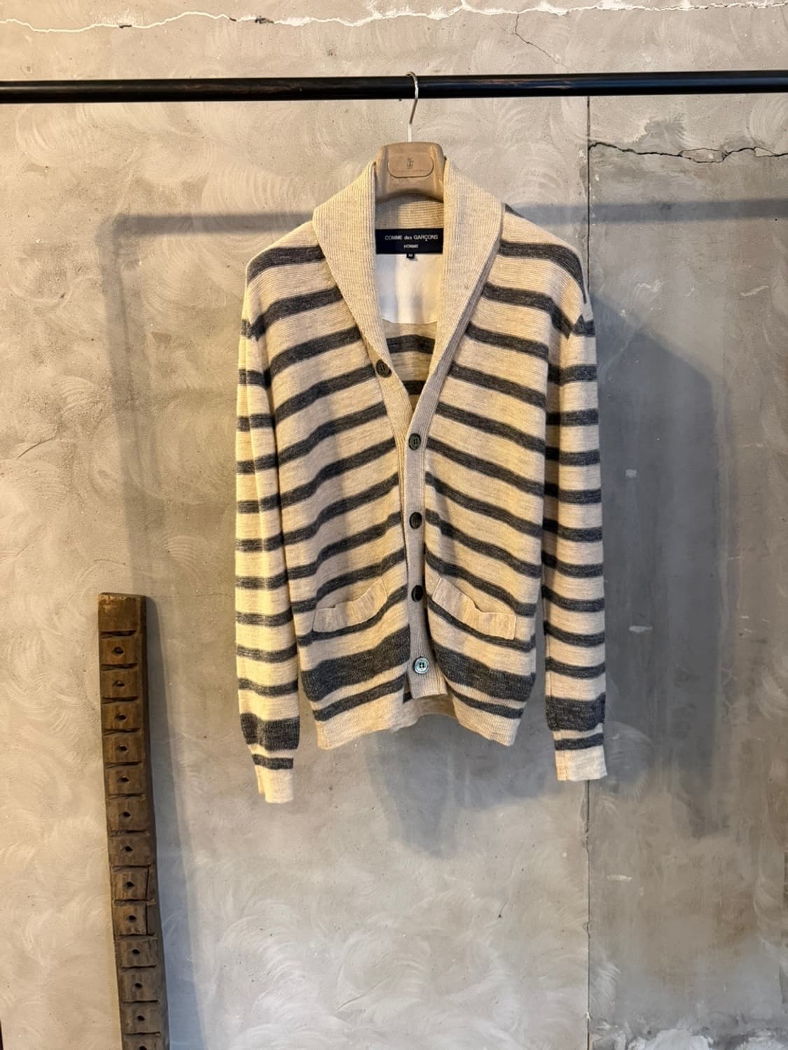 꼼데가르송 숄칼라 가디건 100 상품이미지7