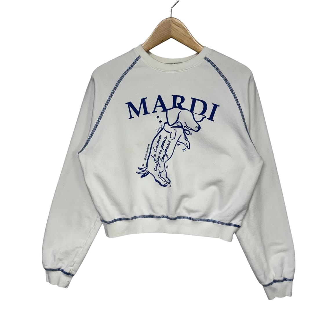 마르디메크르디 도그 맨투맨 상품이미지1