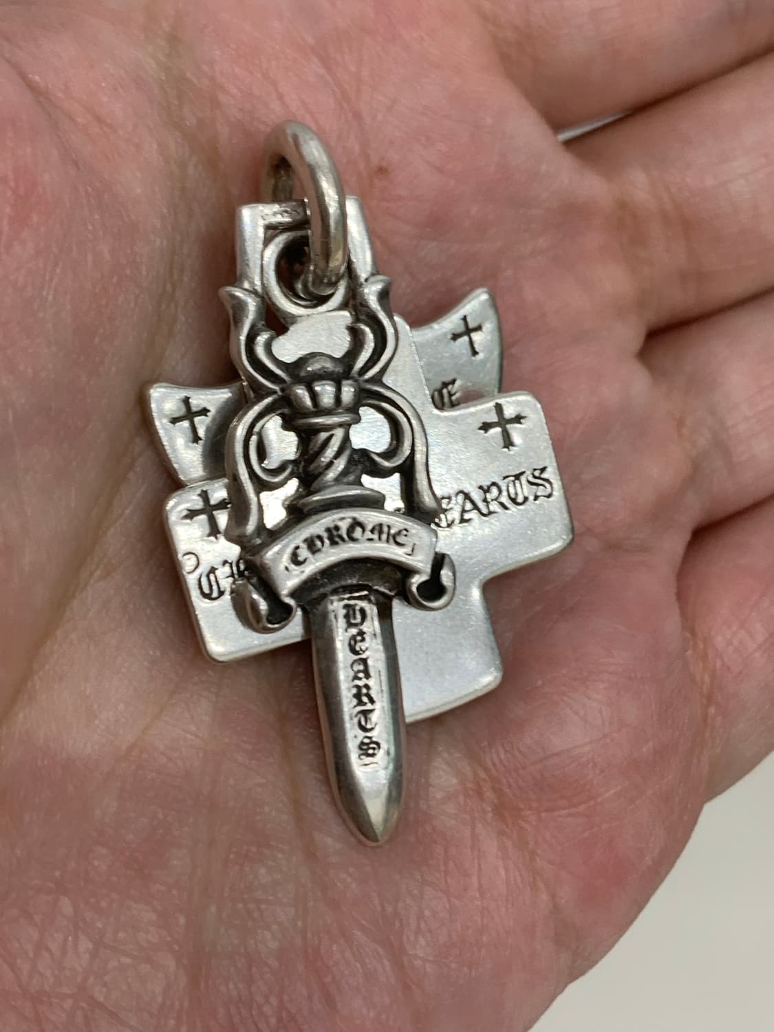 크롬하츠 3트링킷 펜던트 참 대거 목걸이 상품이미지3