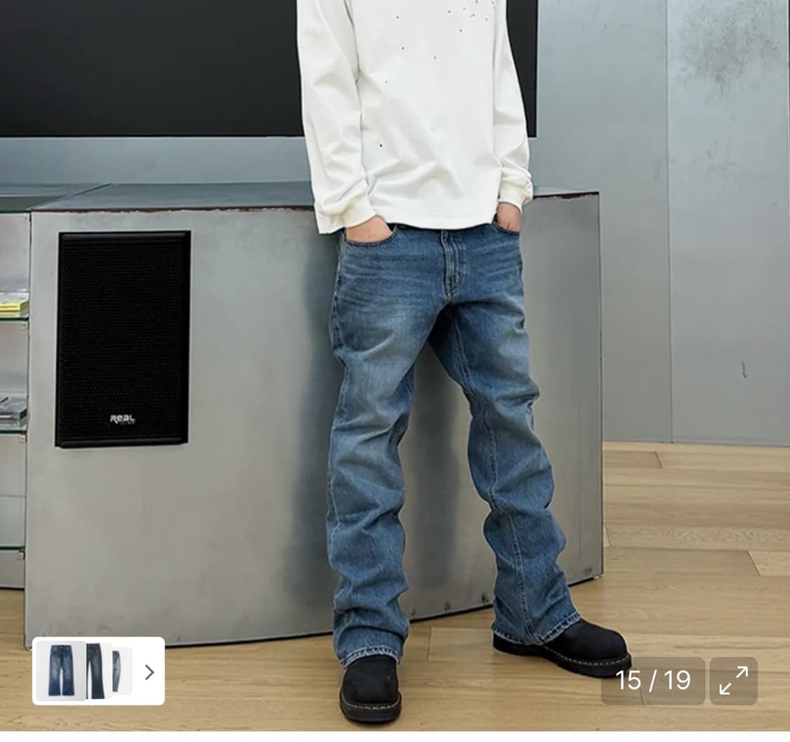 엑스트라 오디너리 플레어 데님 팬츠 상품이미지5