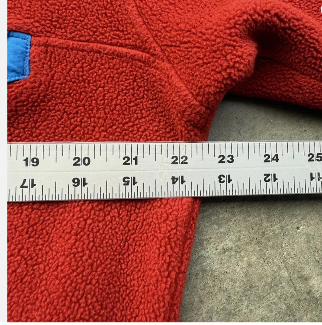 빈티지 파타고니아 신칠라 풀오버 레드 블루 남자 m 판매합니다~ 상품이미지6