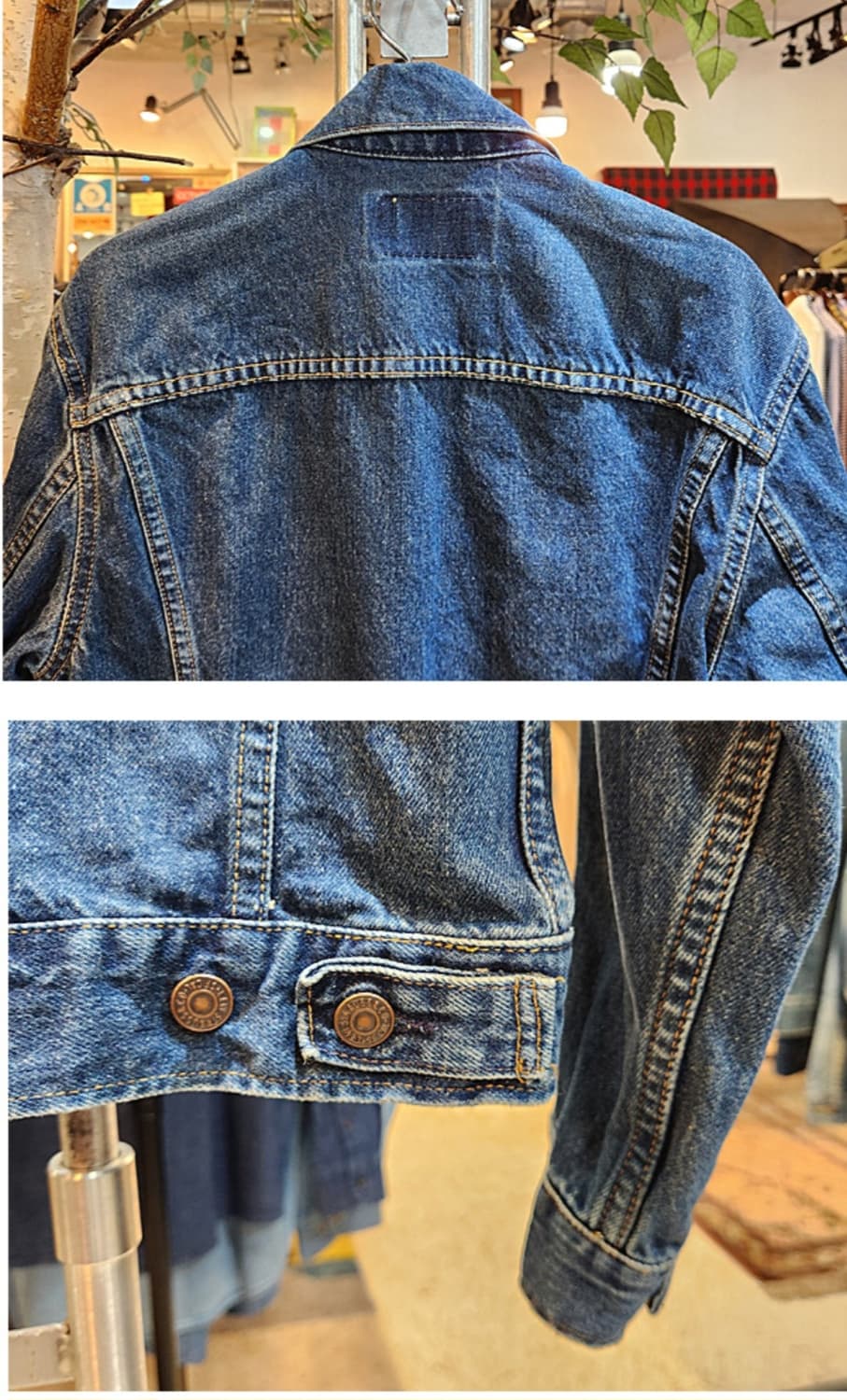LEVIS 리바이스 미국산 70505-0217 빈티지 데님 자켓 상품이미지8