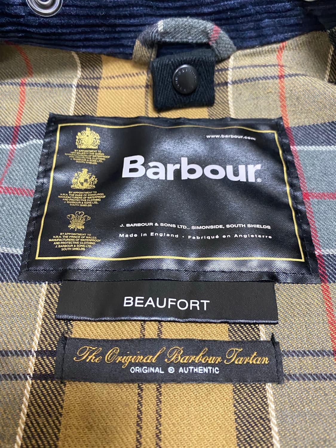 [34] 바버 뷰포트 네이비 상품이미지3