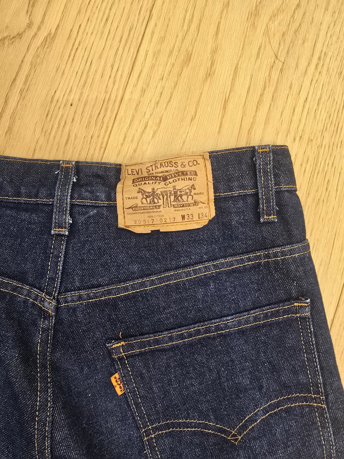 80's Levis 517 33x34 (Orange Tab) 상품이미지5