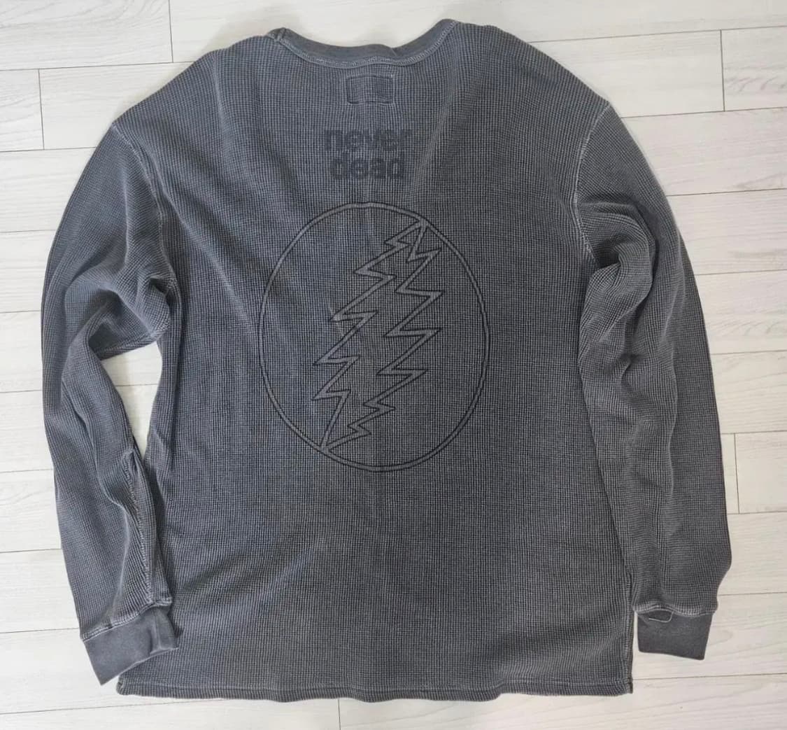 디스이즈네버댓 그레이트풀데드 와플 롱슬리브티 XL 상품이미지2