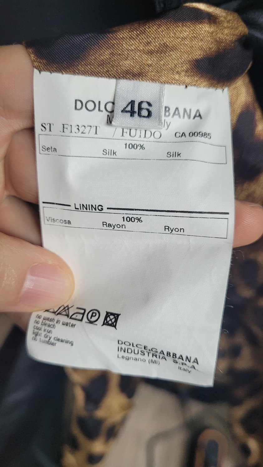 돌체앤가바나Dolce & Gabbana 실크 100% 여성자켓-46 상품이미지8