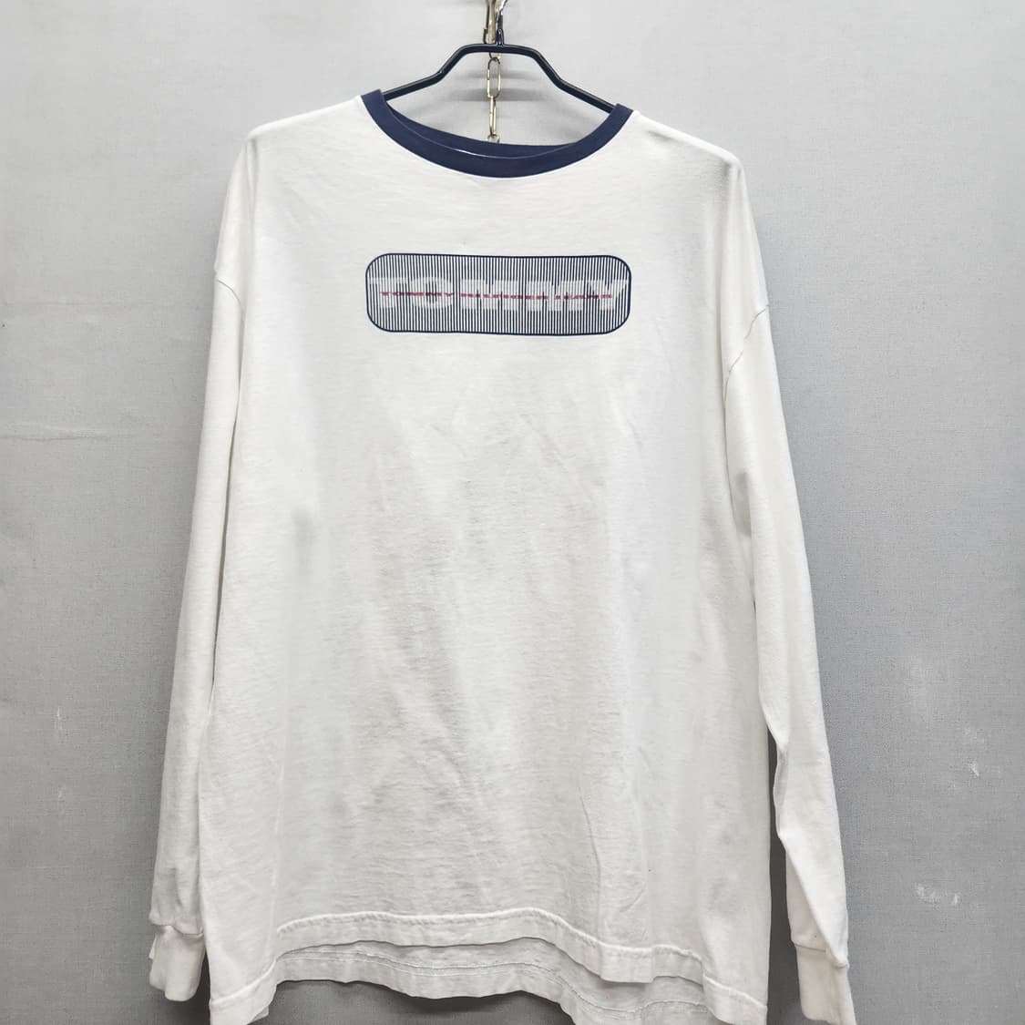 타미진스 빅로고 롱슬리브 긴팔티 L(XL) 상품이미지1