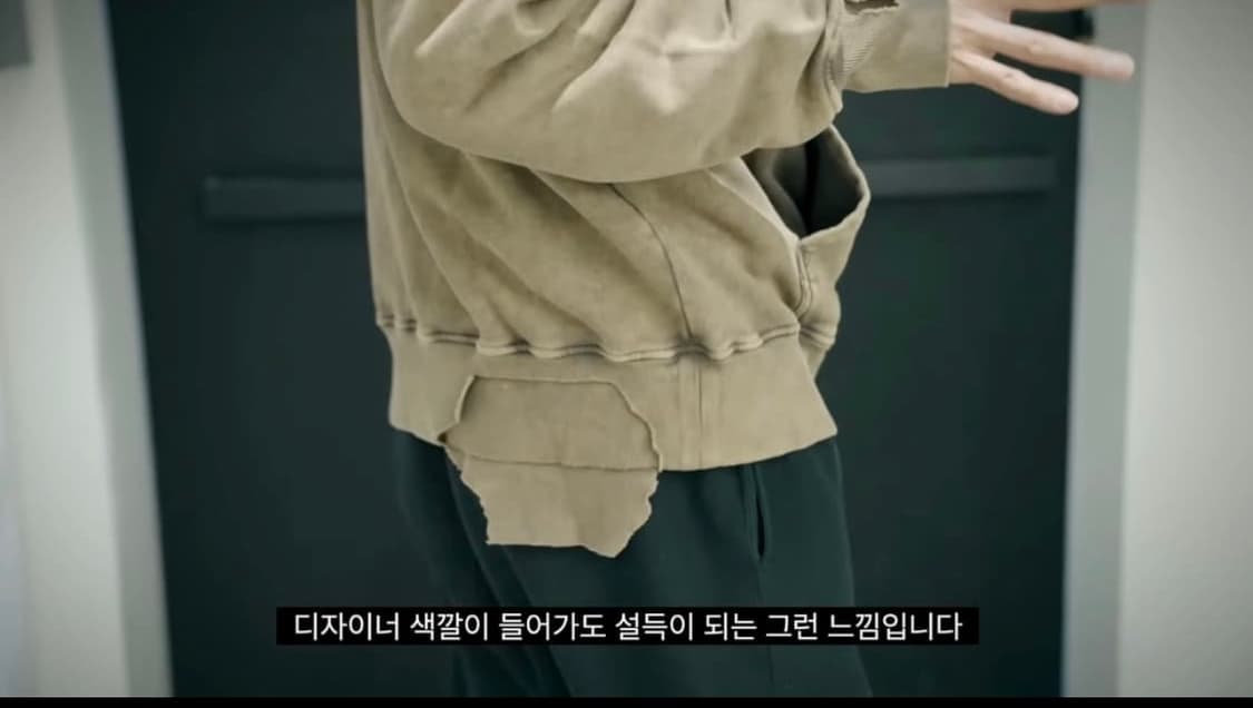 디젤 디스트레스드 후드 M 상품이미지5