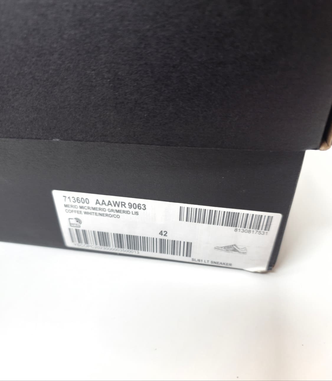 생로랑 SL61 그레인드 레더 로우탑 스니커즈 EU42 상품이미지6