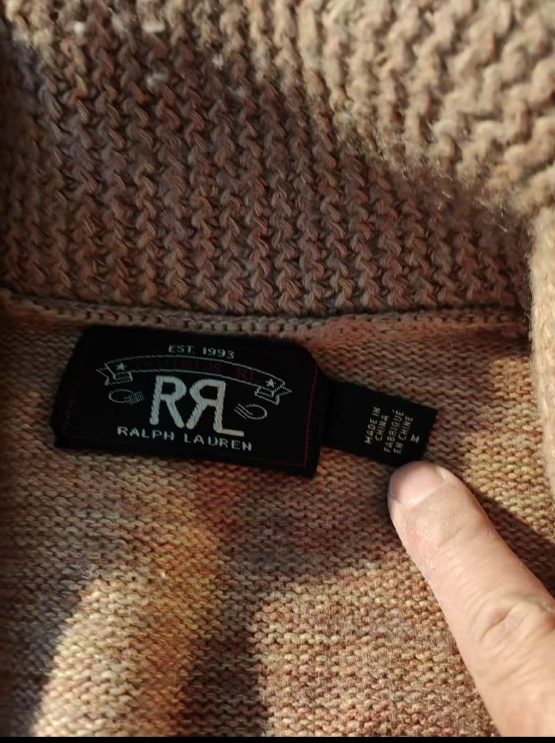 rrl 로드러너 가디건 M 상품이미지4