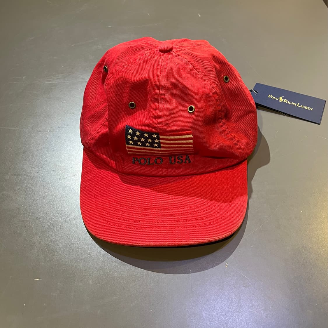 폴로 랄프로렌 POLO USA 레드 캡 상품이미지1