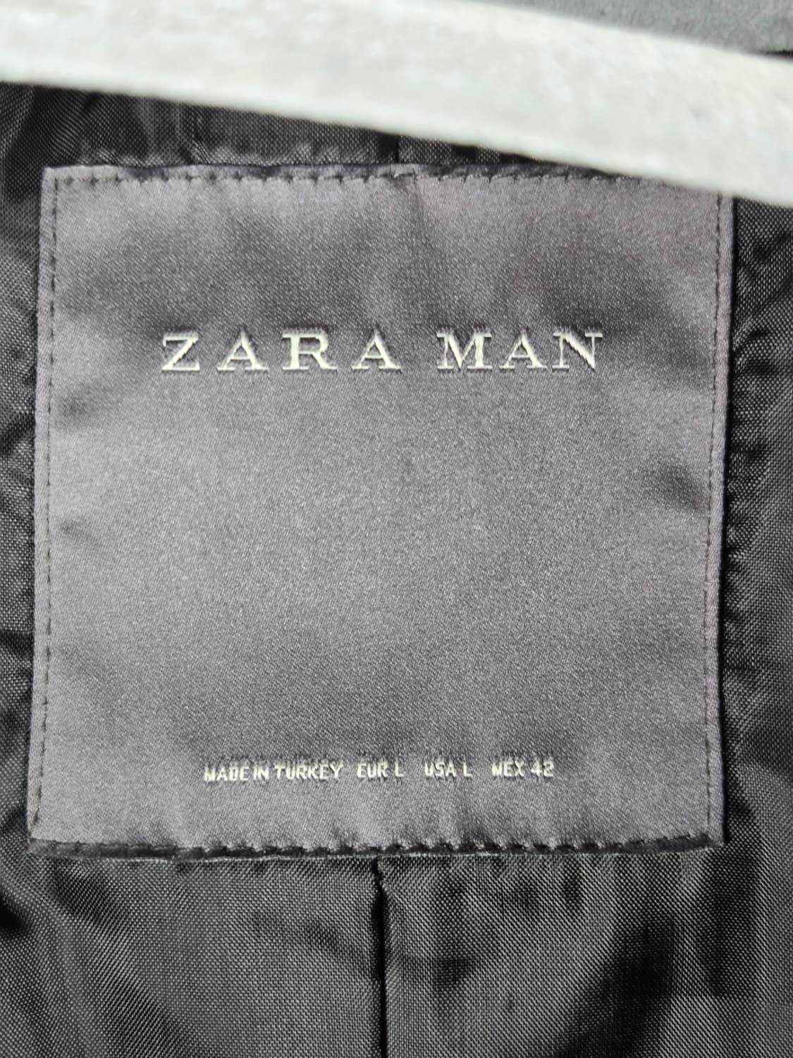 [무료배송]ZARA 자라 L 남성 스판 데님 청 집업 자켓 상품이미지8