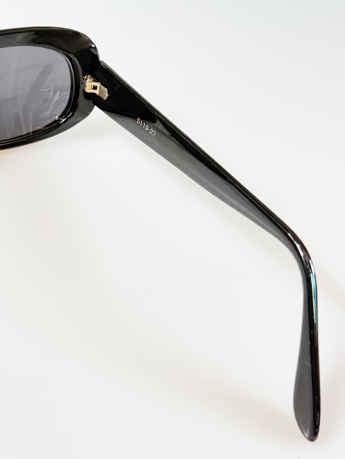 90s PARIM 블랙 볼드 스퀘어 빈티지 선글라스 상품이미지6