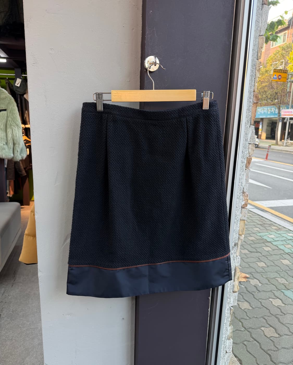 40/ 셀린느 트위드 스커트.치마 상품이미지7