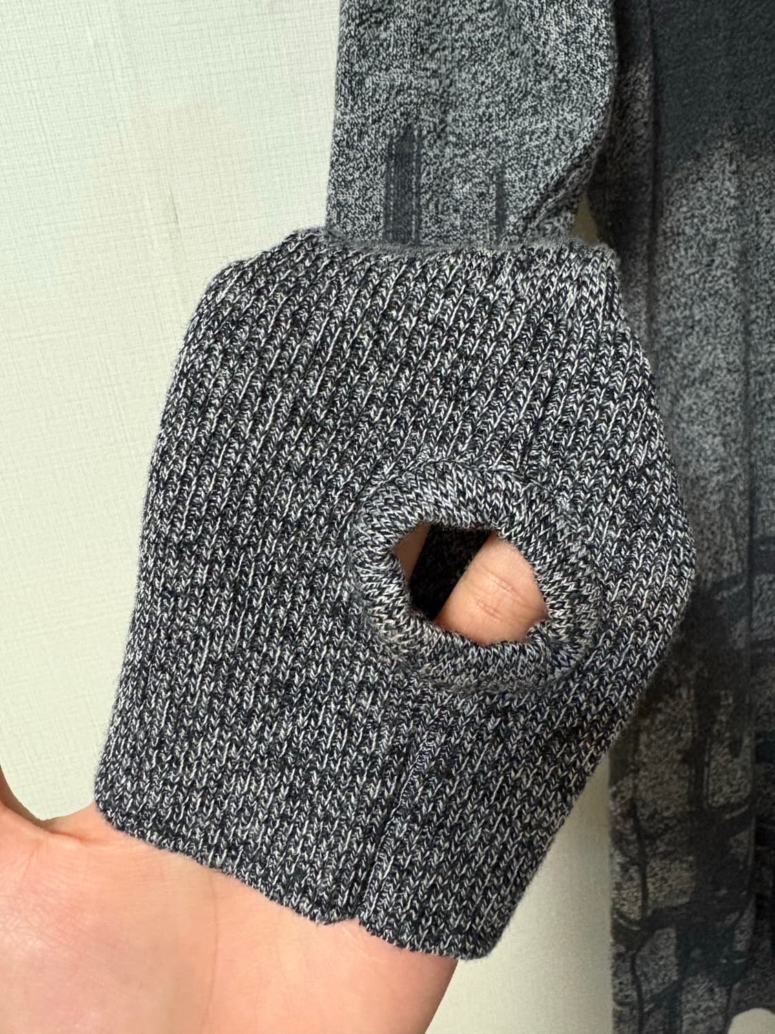 (1size) 로딩룸 데미지 셔링 후드 원피스 상품이미지2