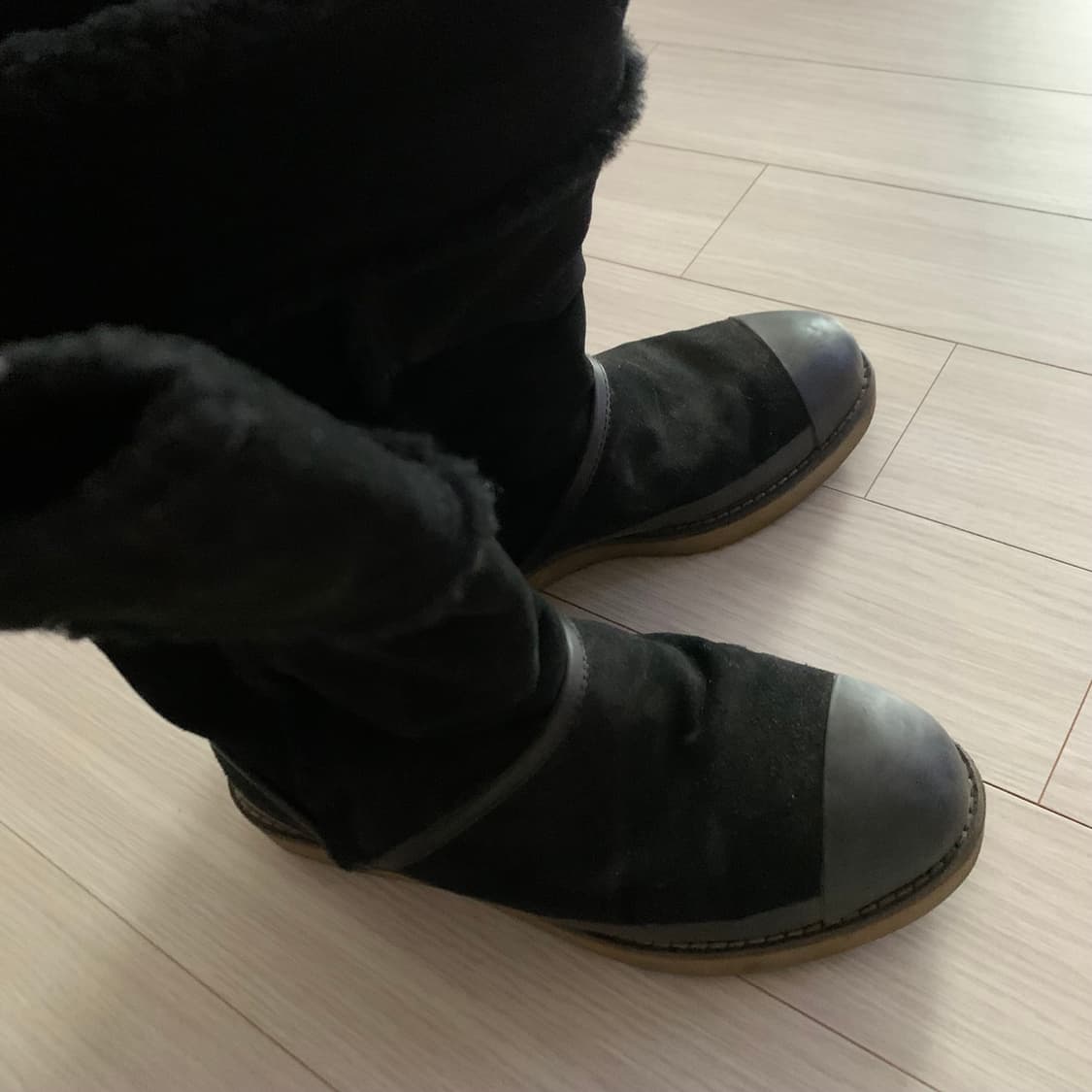 토리버치 스웨이드 블랙부츠 240 상품이미지7