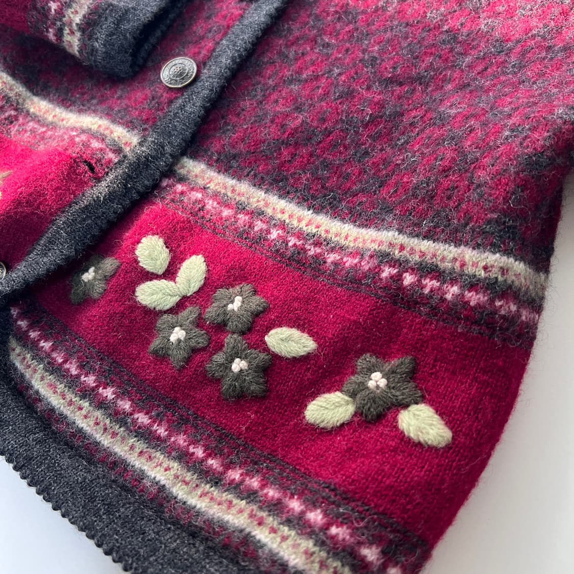 [S] 70s Tally-Ho 울 가디건 상품이미지5