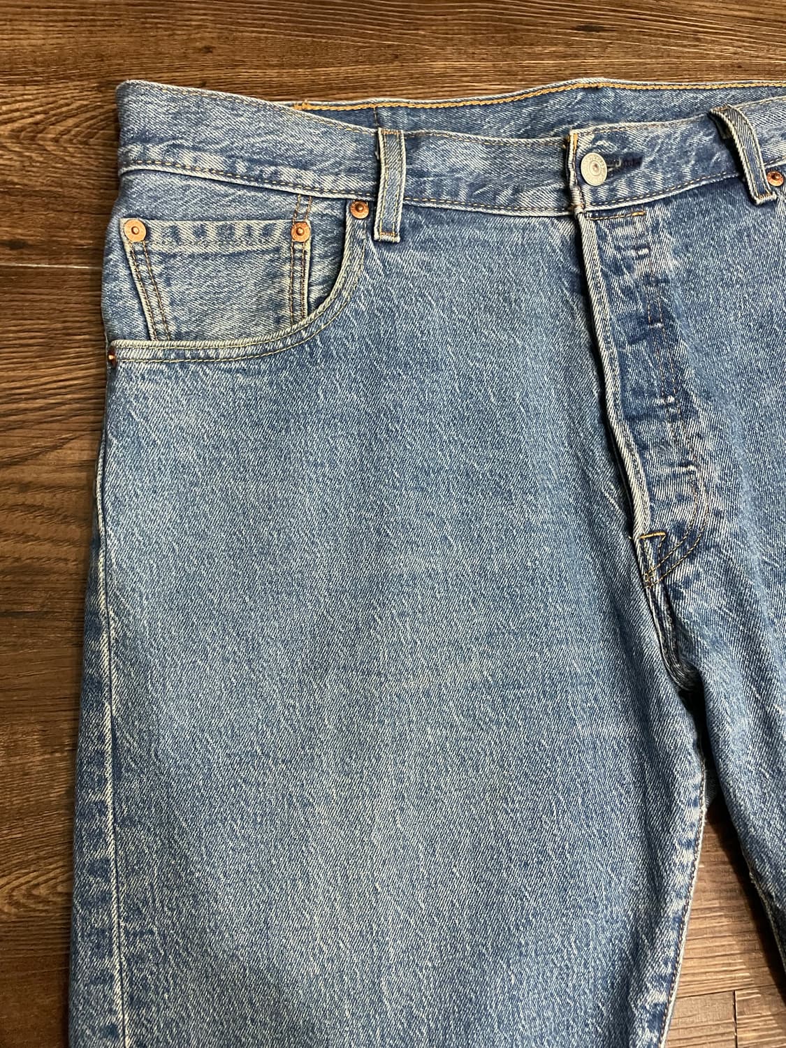 리바이스 501 1993 오리지널 스트레이트 핏 데님 팬츠 상품이미지4