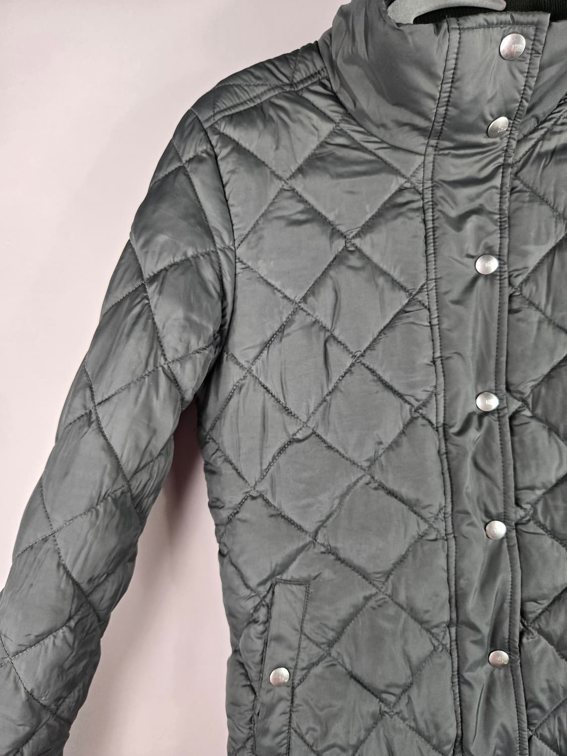 [무료배송]타미힐피거데님 S 여성 퀼팅 패딩 자켓 블랙 상품이미지3