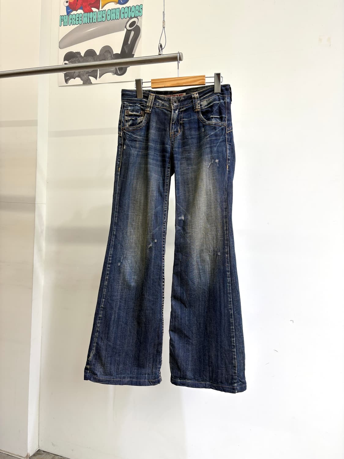 DRIVE JEANS 벨바텀 데님팬츠 상품이미지1