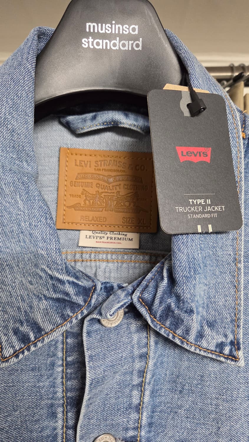리바이스 타입 II 셀비지 데님 트러커 자켓 상품이미지3