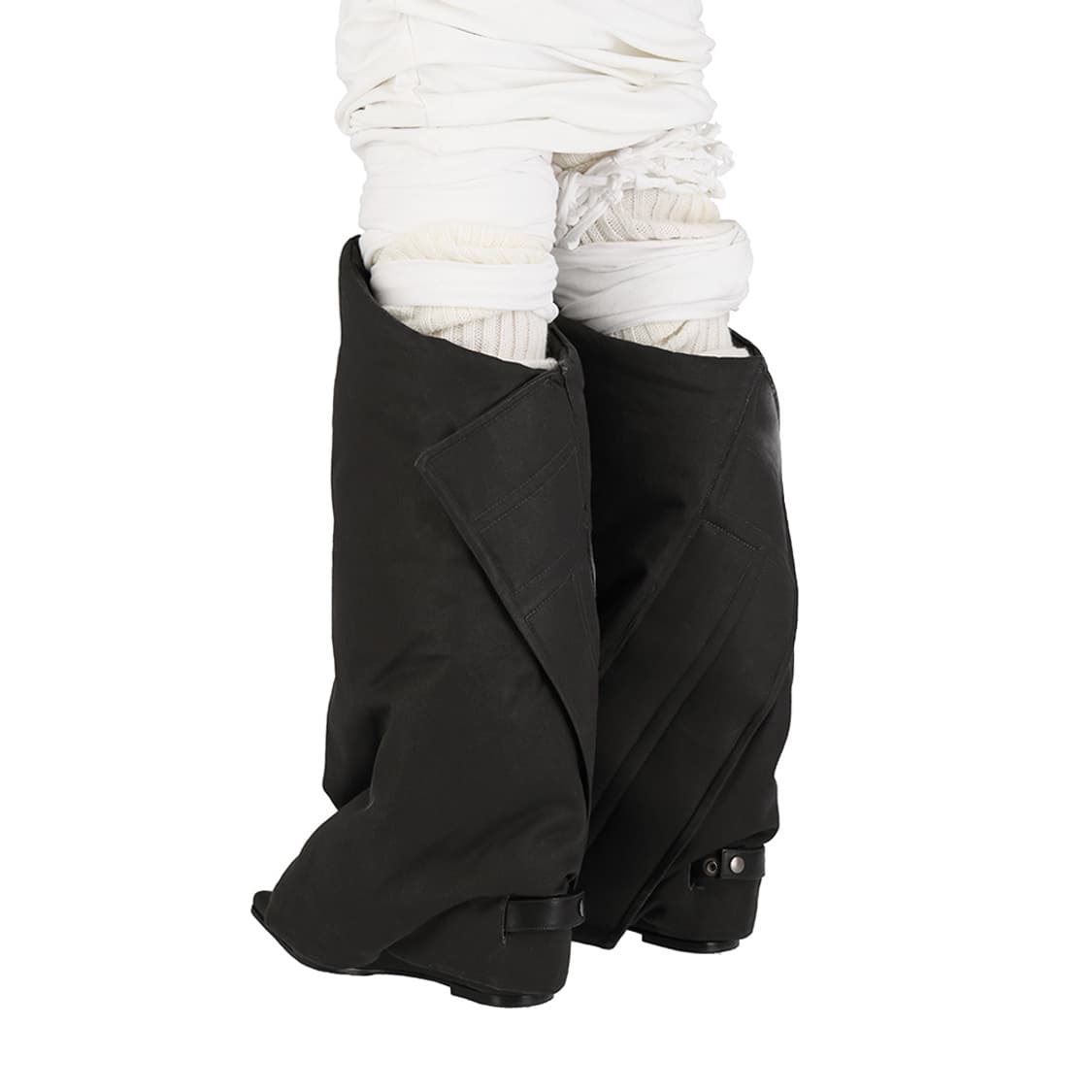 (260) 25AW 모듈웻지힐 + 디테쳐블 오버레이 - 롱 / 블랙 상품이미지5