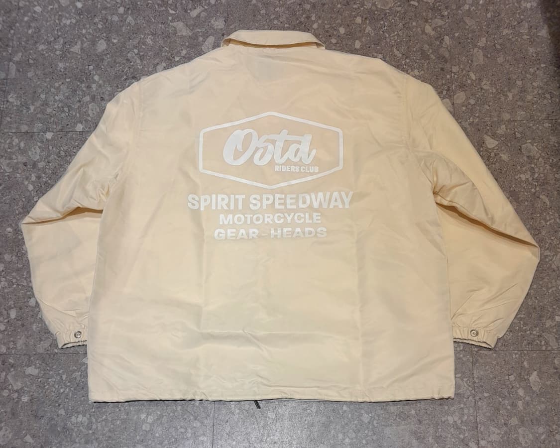 💥(새상품) 아웃스탠딩 코치자켓 아이보리 (2)
 상품이미지2