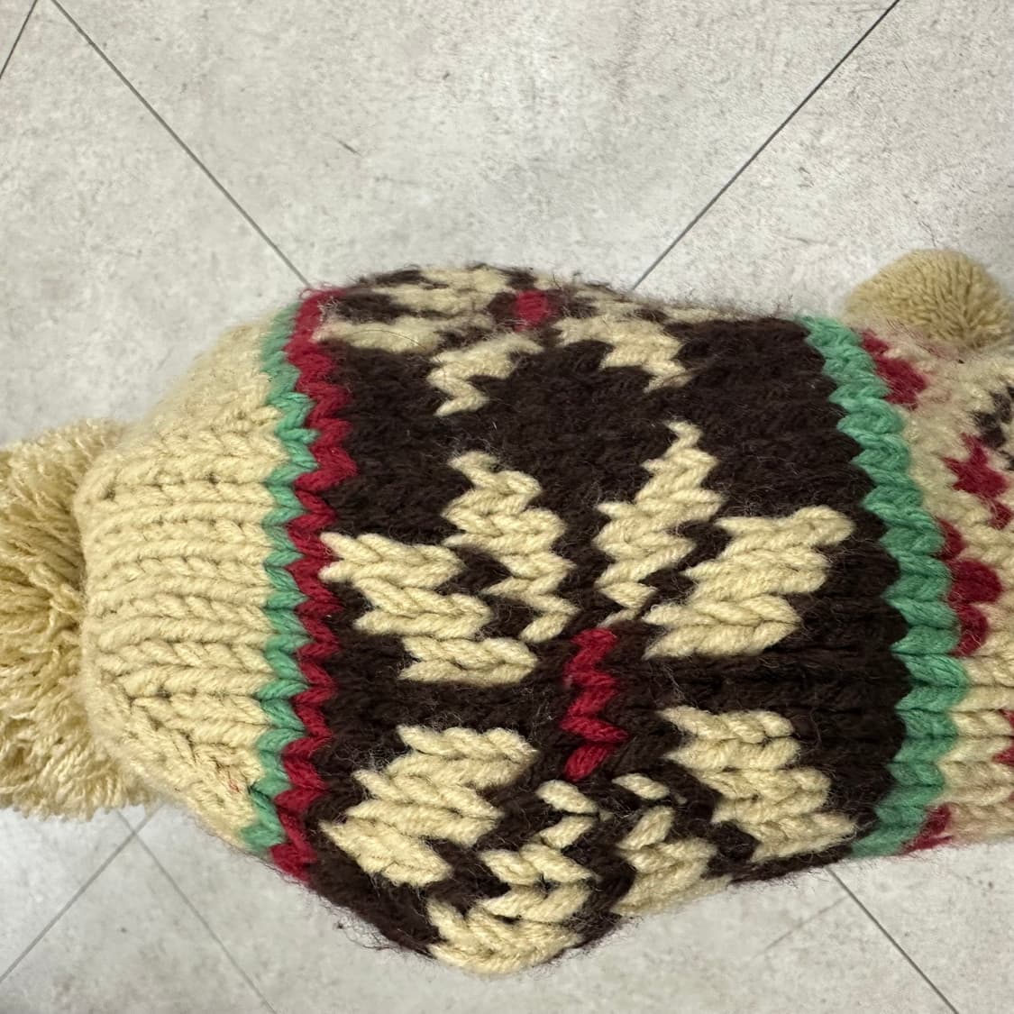 빈티지 니트 비니 상품이미지3