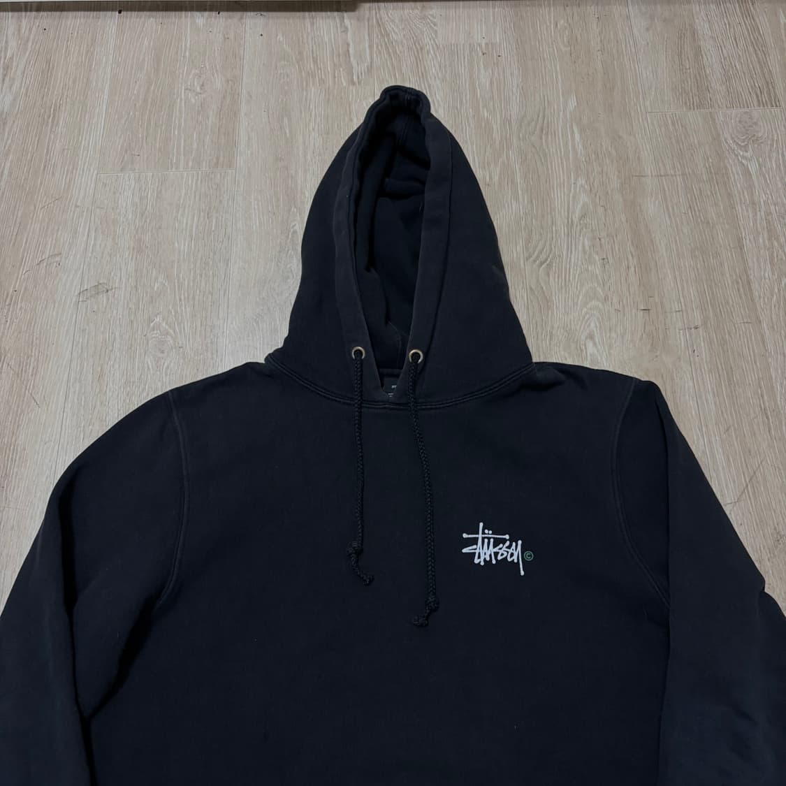 스투시 스탁 빅로고 후드티 M/95  상품이미지2