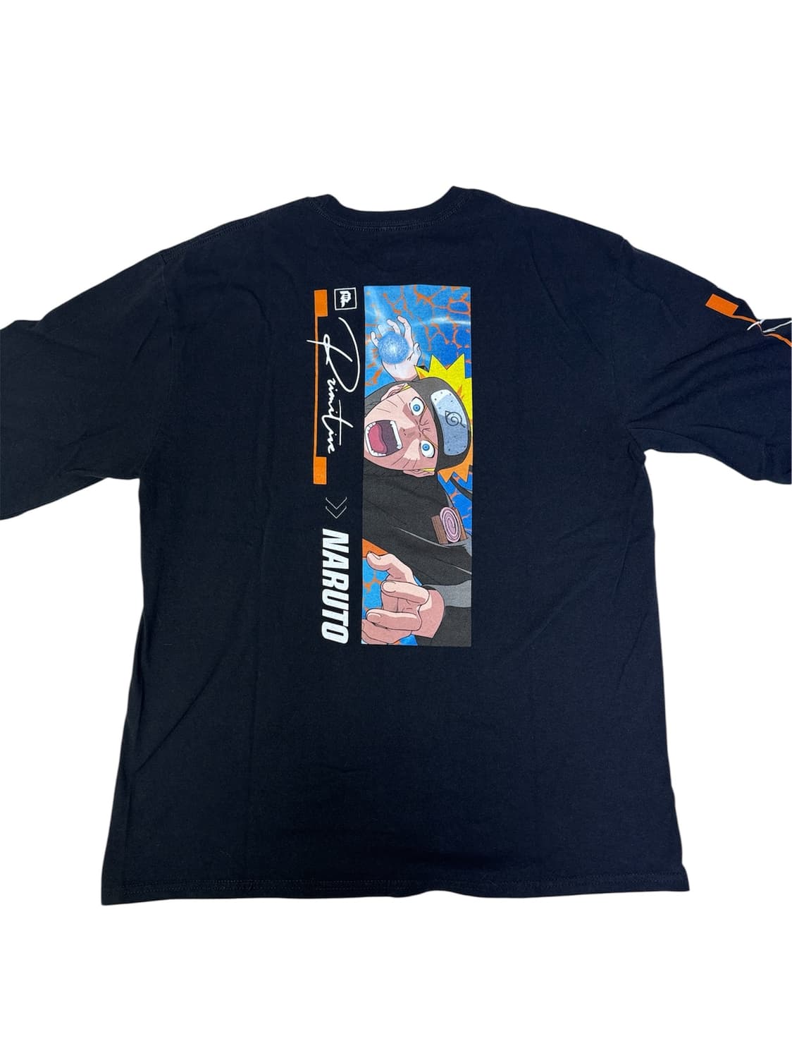 빈티지 나루토 NARUTO 질풍전 나선환 그래픽 롱슬리브 티셔츠 L 상품이미지6