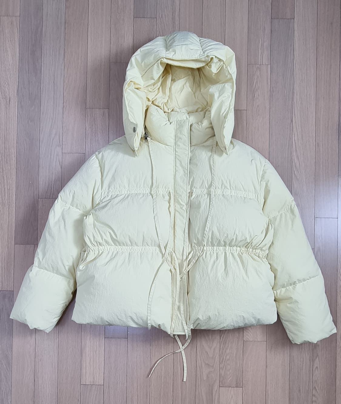 모이페어 스트랩 덕다운 패딩 Free _ 여성 상품이미지2