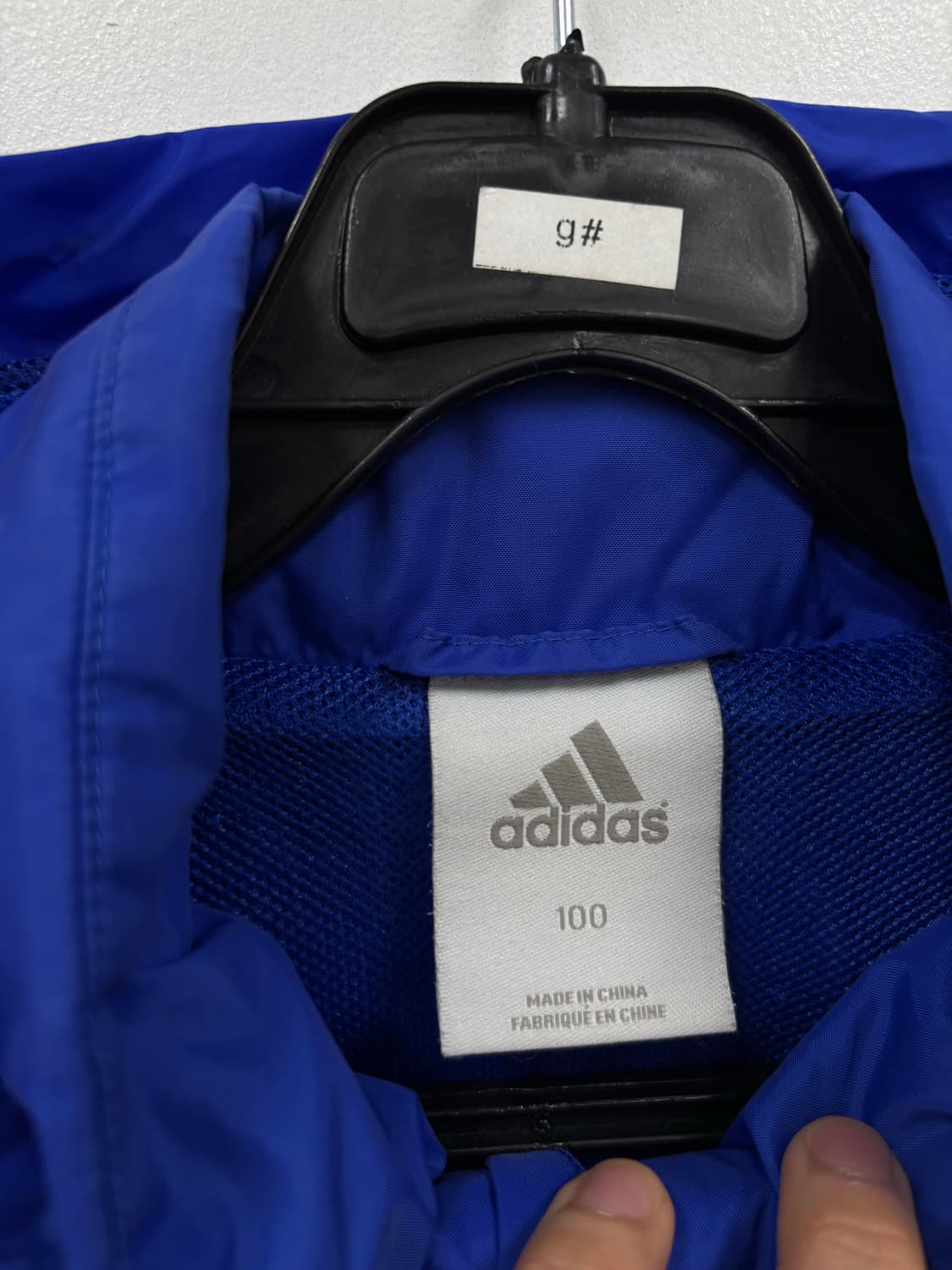 아디다스 후드폴더블 바람막이  상품이미지4