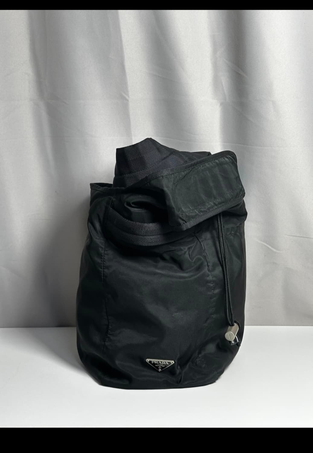 PRADA 프라다 나일론 드로스트링 크로스백 상품이미지4