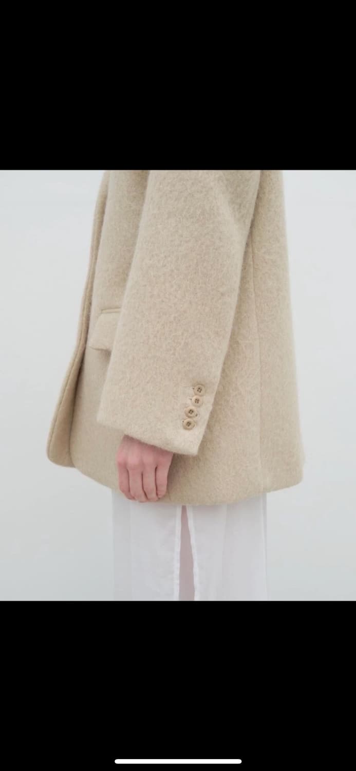 원가 25만원) 런던플랏 모헤어 자켓 위아 부클자켓 러브미우 상품이미지5