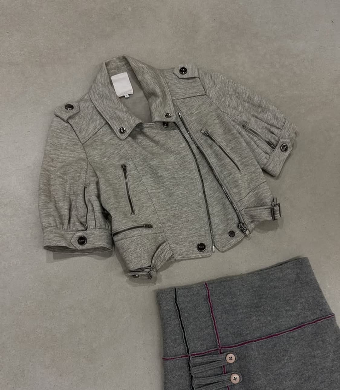 아야즈스튜디오 빈티지 하프코트 상품이미지1