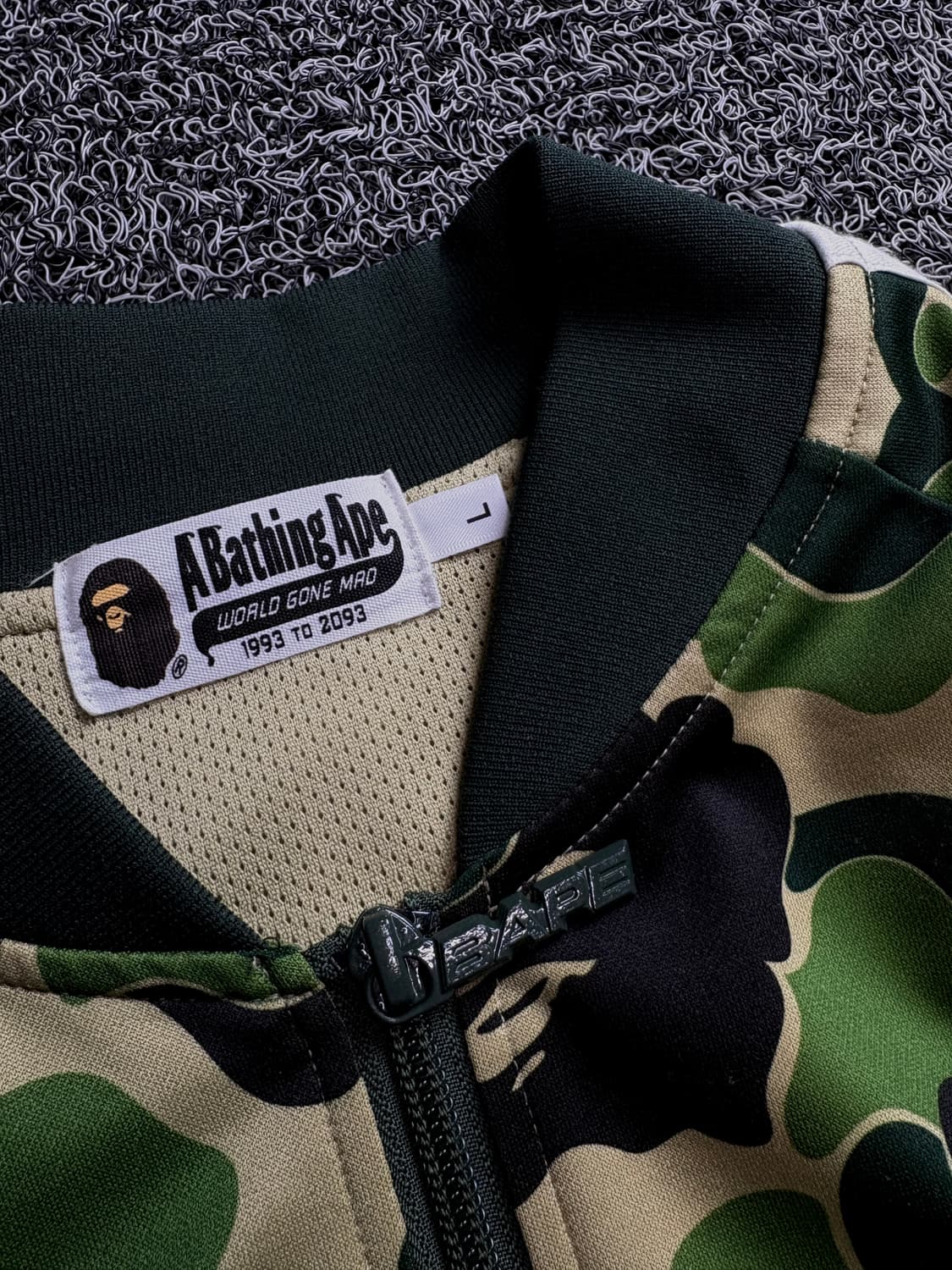 베이프 사루 ABC 카모플라쥬 트랙탑 자켓 1425 상품이미지3