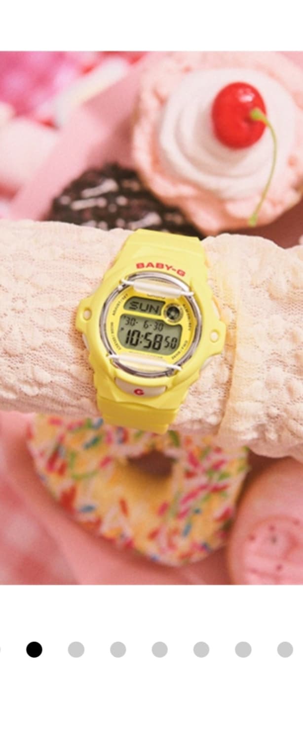 BABY-G BG-169 YELLOW 상품이미지6