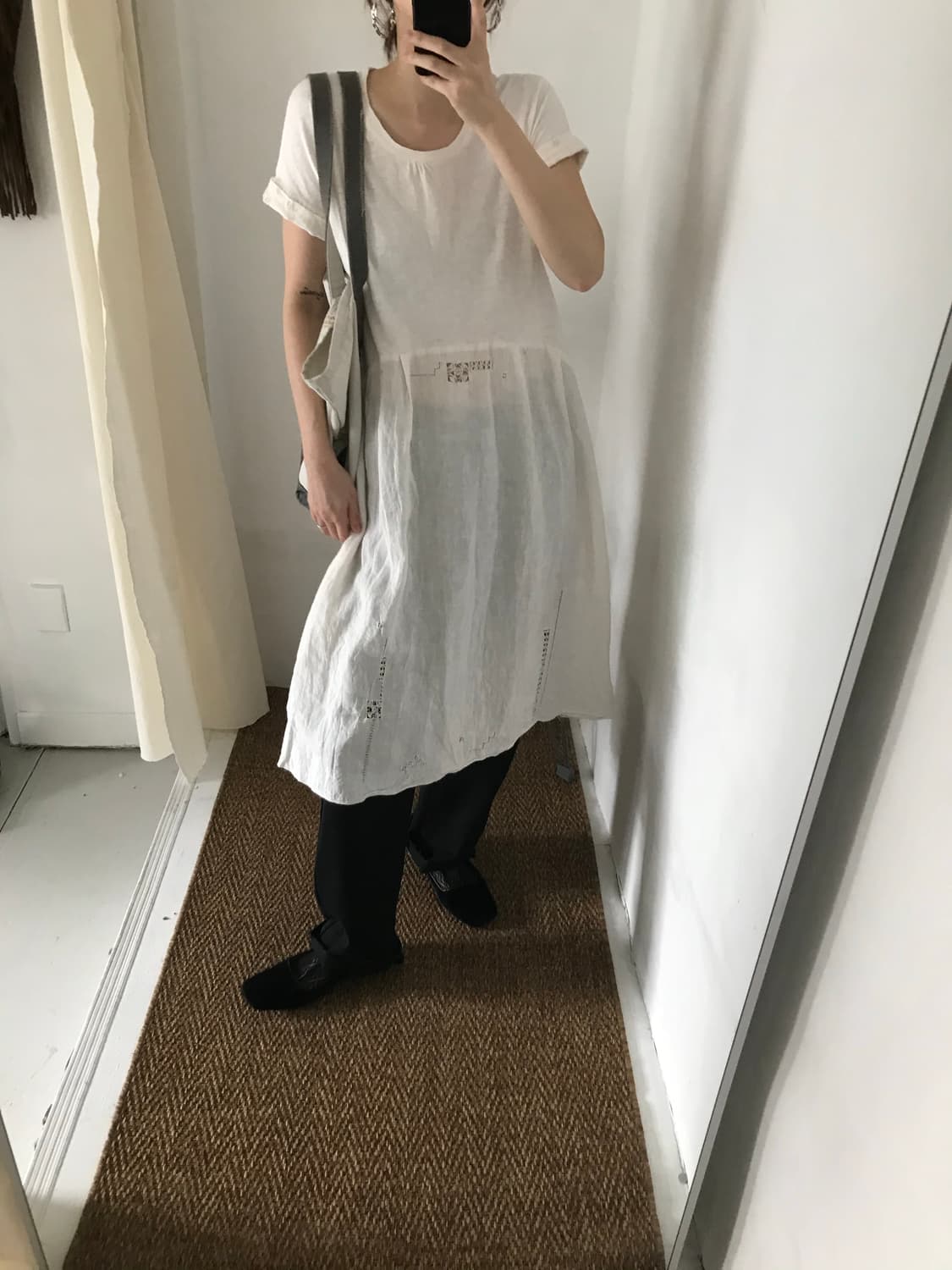 linen lace dress 상품이미지6