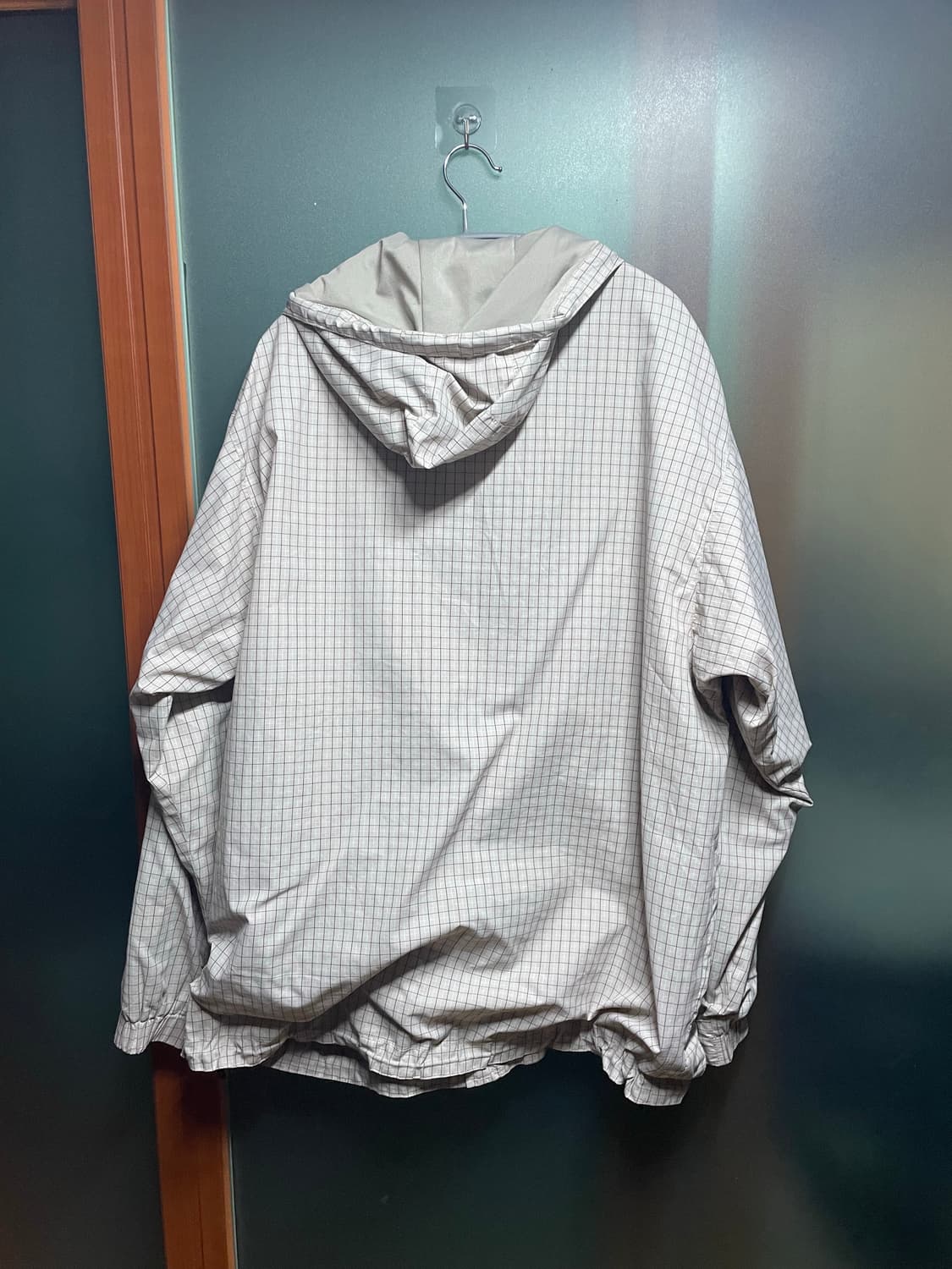 콜롬비아 체크 바람막이 상품이미지3