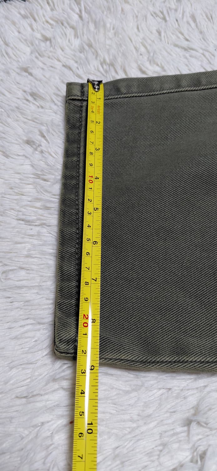 TOFFEE 카고 와이드 데님 팬츠 S 새상품 상품이미지10