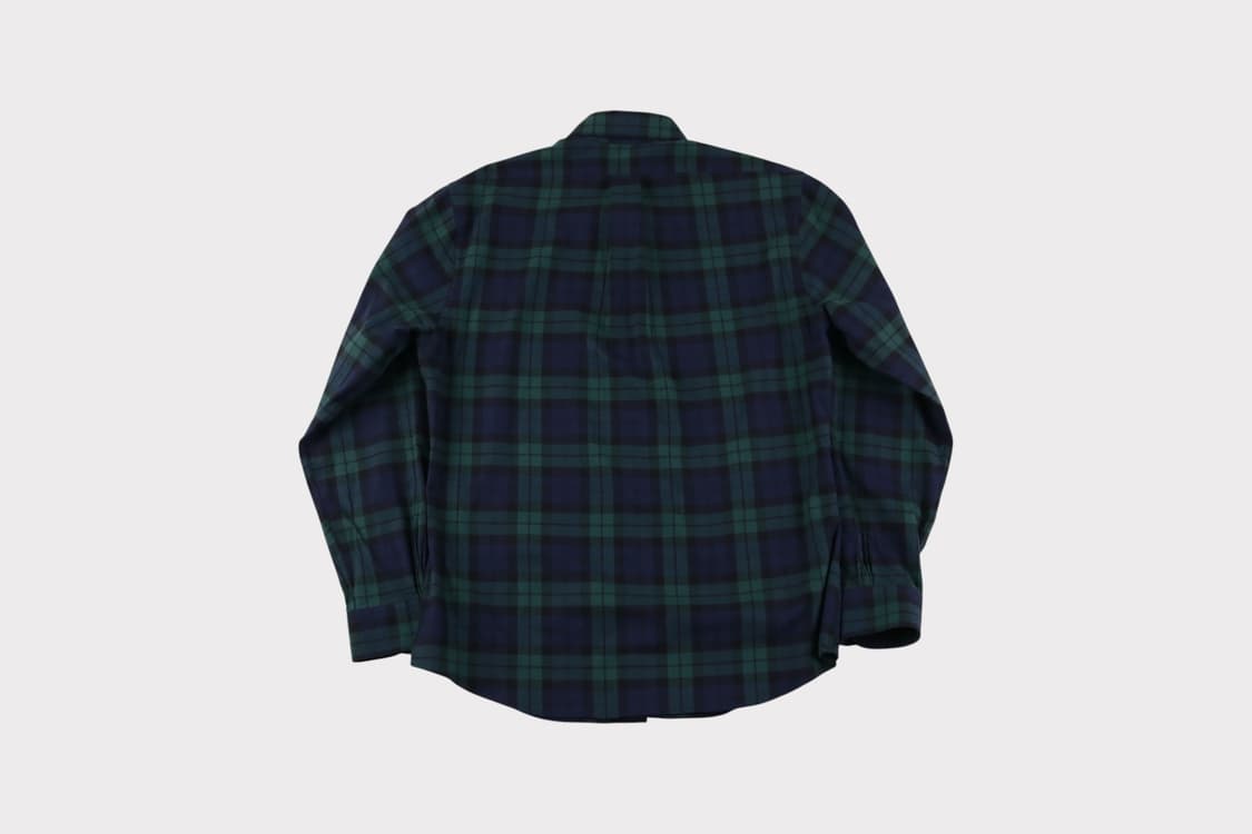 [M] 브룩스브라더스 블랙와치 플란넬 셔츠 상품이미지5