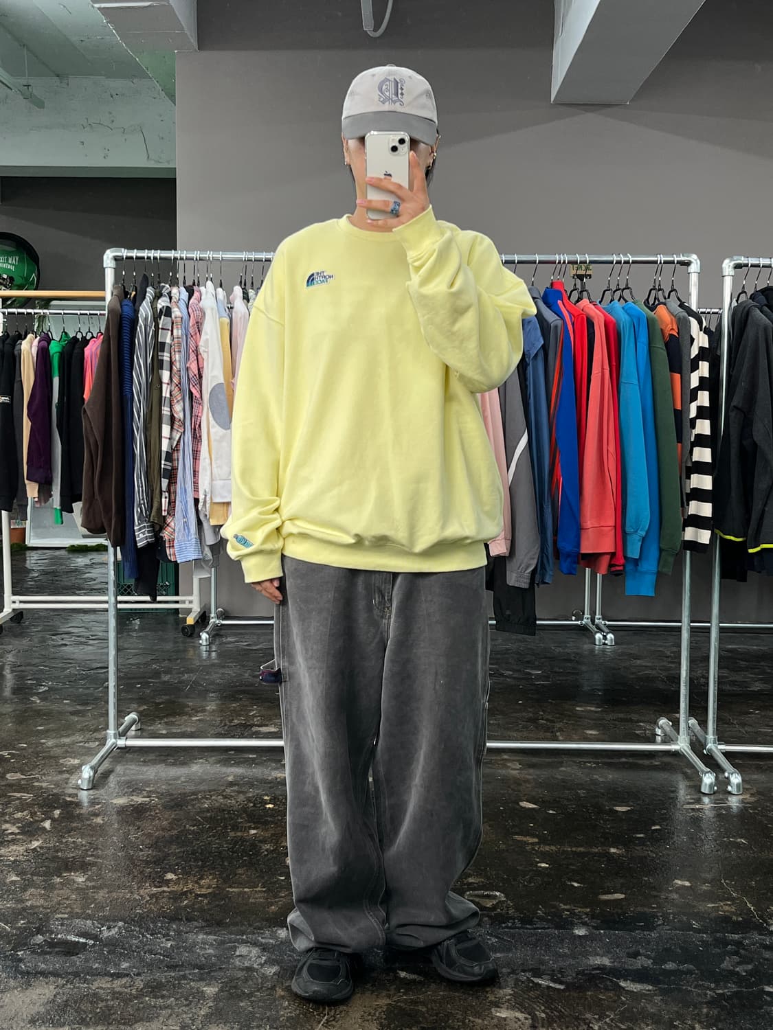 노스페이스 맨투맨 티셔츠 상품이미지2