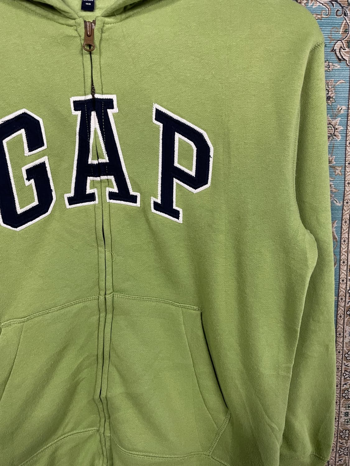 갭 레어 희귀 그린 후드집업1685 상품이미지5