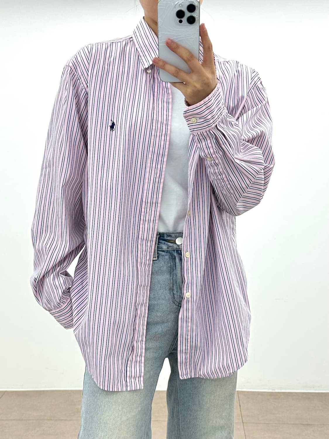  폴로랄프로렌 스트라이프 셔트 상품이미지1