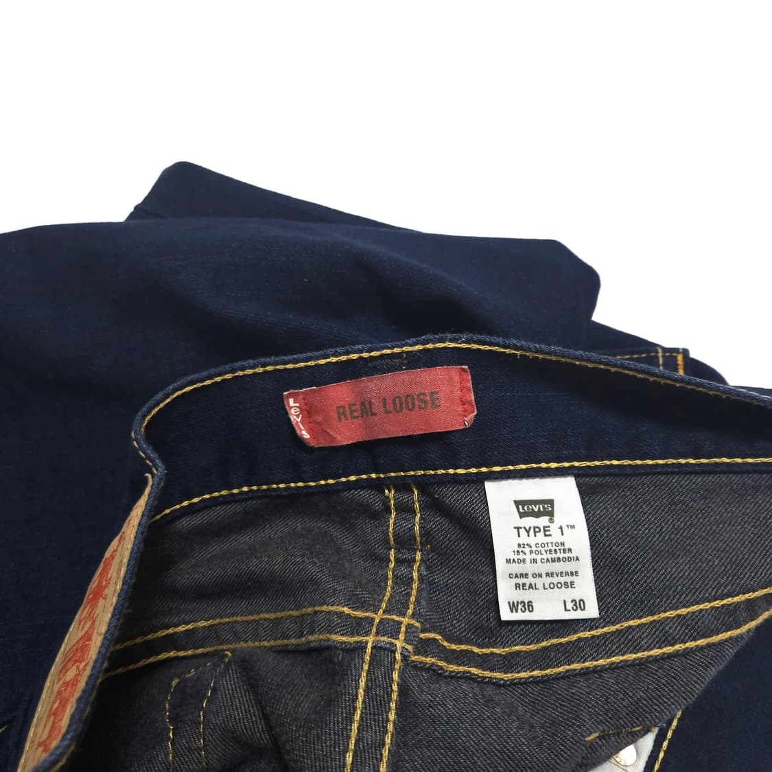 리바이스 Levis 타입원 리얼 루즈 데님 팬츠 상품이미지6