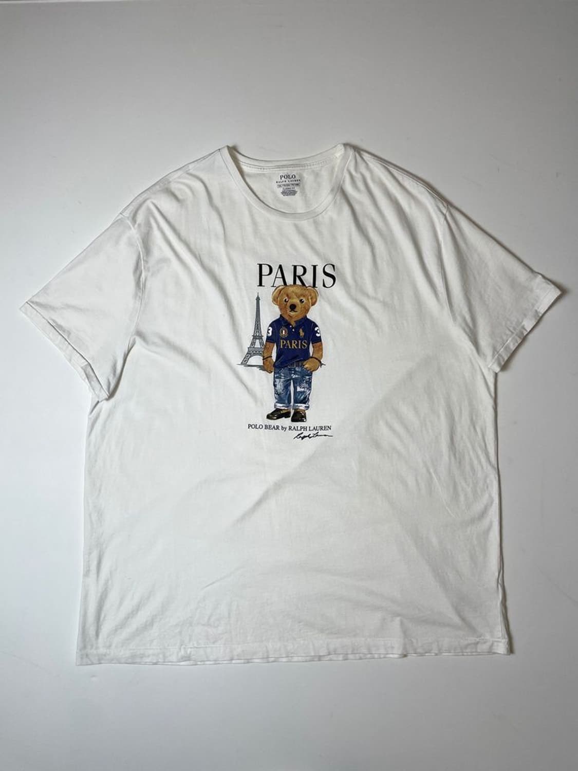 폴로 랄프로렌 파리 베어 코튼 반팔 티셔츠 PN9396 상품이미지1